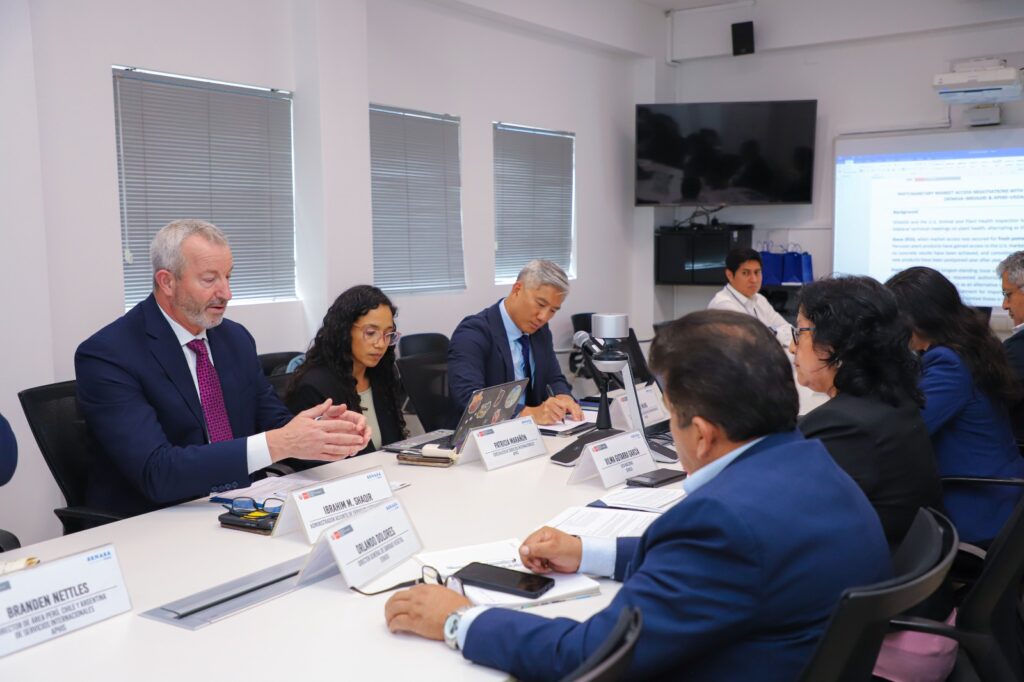 Agroexportaciones peruanas fortalecen cooperación sanitaria con Estados Unidos