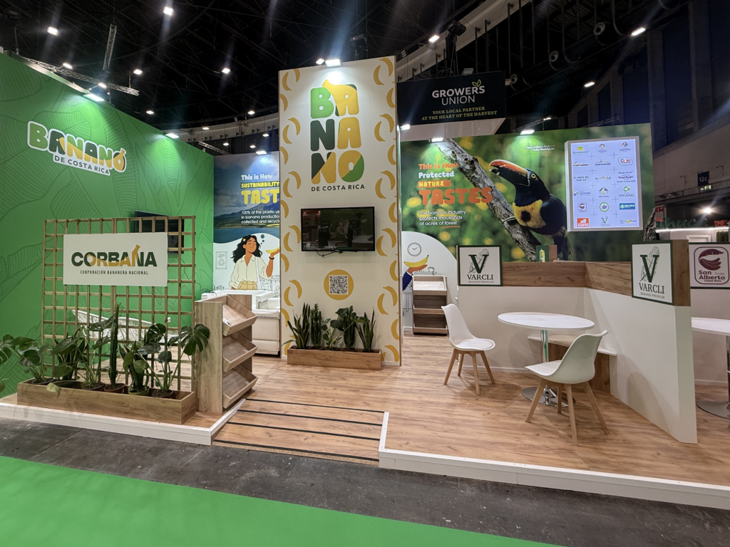 Banano de Costa Rica fortalece su presencia internacional en Fruit Attraction Madrid y Global Produce & Floral Show 2026