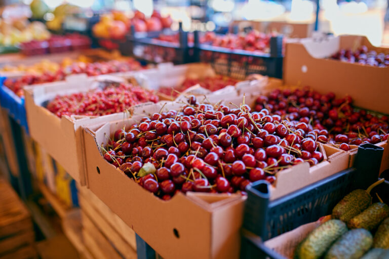 Llegada del primer envío marca el inicio de la temporada de cerezas chilenas en China 1 cerezas