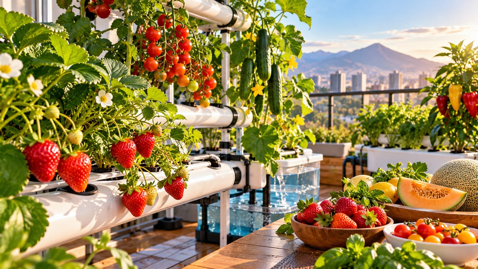 Hidroponía casera: 8 frutas que puedes cultivar